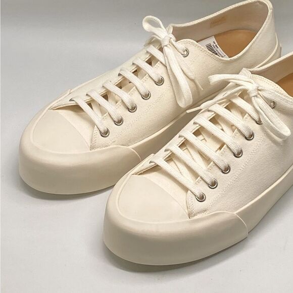 Jil Sander Low-Top Canvas Sneakers size 43/us size 10 - Picture 4 of 10
